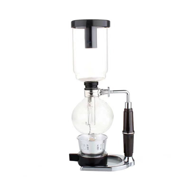 Siphon coffee maker set - glass coffee pot with filter - home coffee brewing kit - pour over coffee maker - coffee extraction pot