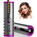 usb curling iron / cordless rechargeable curling iron - hot selling automatic hair curler for lazy days - perfect gift!