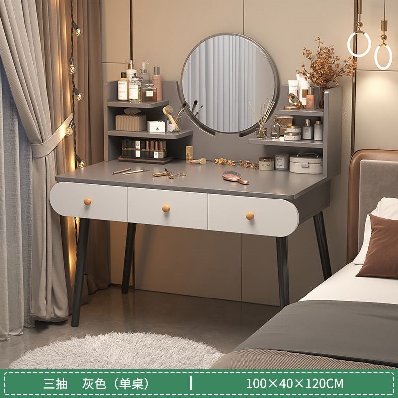 Vanity table bedroom simple modern small makeup cabinet all-in-one small apartment new arrival makeup table makeup table