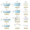 21-piece set | [family pack] sky blue