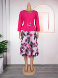 African  women's plus size cross-border fashion print dress - new  collection for us & european