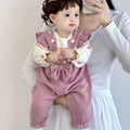 Spring autum hairy rompers princess baby spring & fall jumpsuit autumn outwear super cute baby full month hundred days