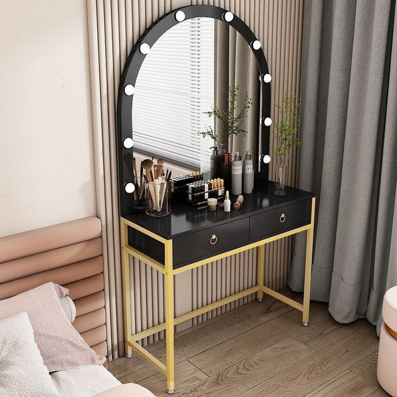 Bedroom vanity table wedding dress shop beauty salon makeup table makeup artist 6-light vanity dressing table