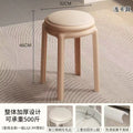 Scandinavian plastic thickenedfor home stackable stool adult bench round stool commercial chair spare dining table stool high stool