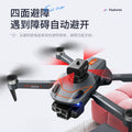 s115 brushless drone aerial photography hd triple camera obstacle avoidance quadcopter optical flow positioning remote control aircraft