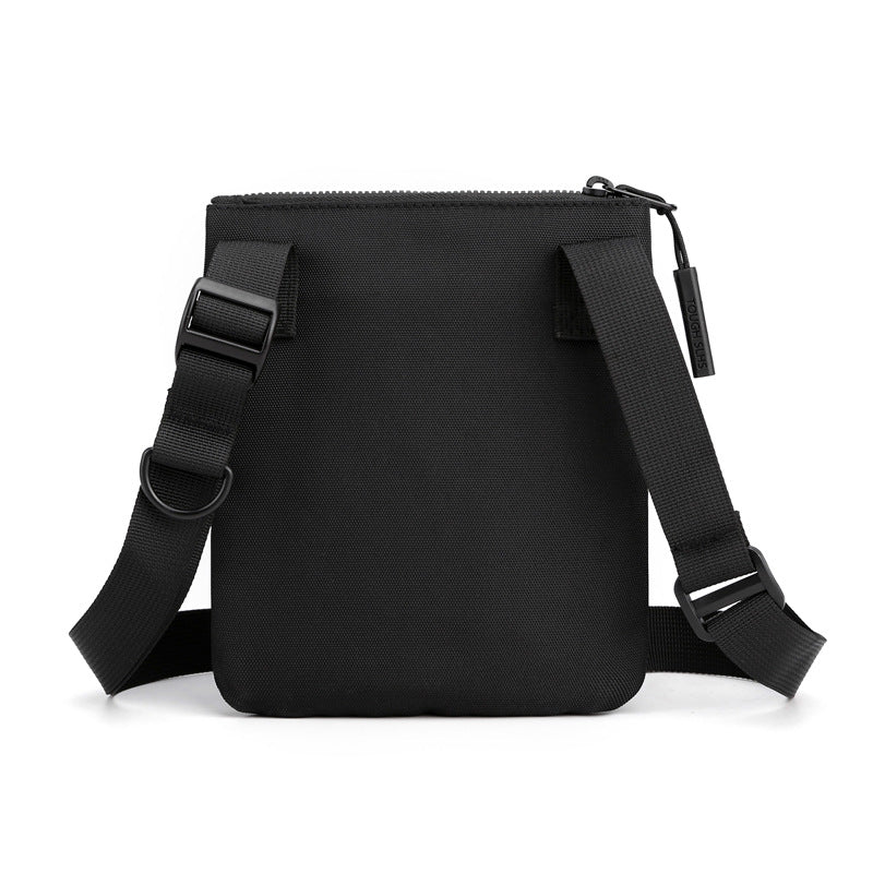 New Japanese men's bags trendy messenger bags simple and ultra-thin shoulder bags outdoor sports small satchel mobile phone bags