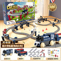 Extra large blue car track (132cm) + charging