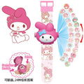 Elsa princess kids watch toy kuromi projection girls kindergarten girls 3 years old cartoon electronic watch