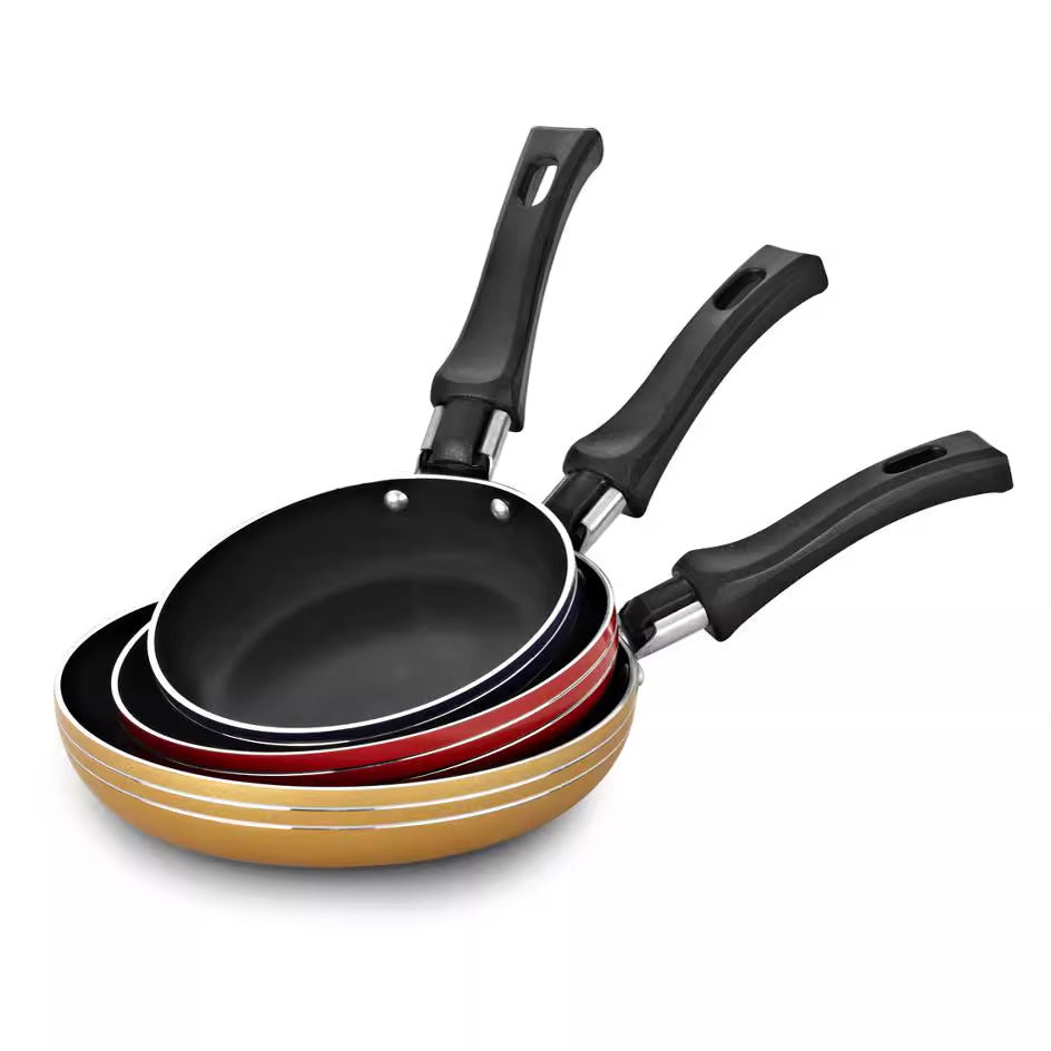 Custom oem aluminum pan mini frying pan baby learning non-stick pan flats pan breakfast omelette pan small pot