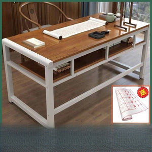 Calligraphy desk practice table double layer home writing desk computer desk training table tutoring table [direct from manufacturer]