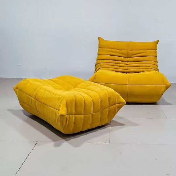 Togo caterpillar casual single sofa chair italian designer lazy internet celebrity style normcoreaccessible luxury living room balcony