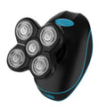 8w four-in-one blade shaver, fully washable, rechargeable set, waterproof digital display, rotary four-blade head