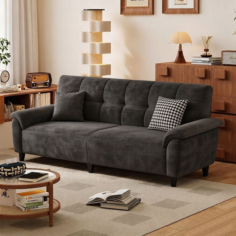 Office sofa small apartment cat scratching leather sofa casual rental house b&b bedroom apartment combination foldable sofa