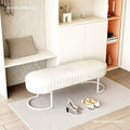 Clothing store shoe trying stool, fitting room, shopping mall rest stool, shoe changing stool, long bed end stool, for home doorway bench
