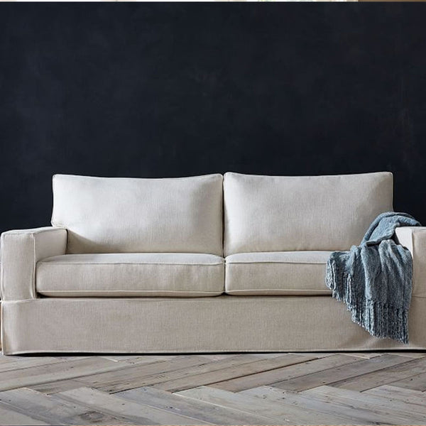 American rural small apartment removable washable fabric sofa Nordic modern simple homestay hotel studio combination furniture