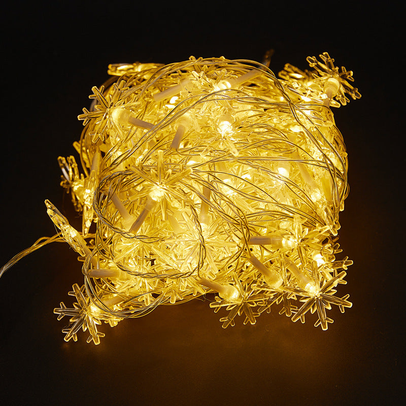 Outdoor camping led ball light string Outdoor battery box decoration star light Room atmosphere bubble ball light string