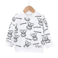 Children's hoodie  autumn collection, 100% cotton, long sleeve t-shirt for boys and girls, infant and toddler pullover top
