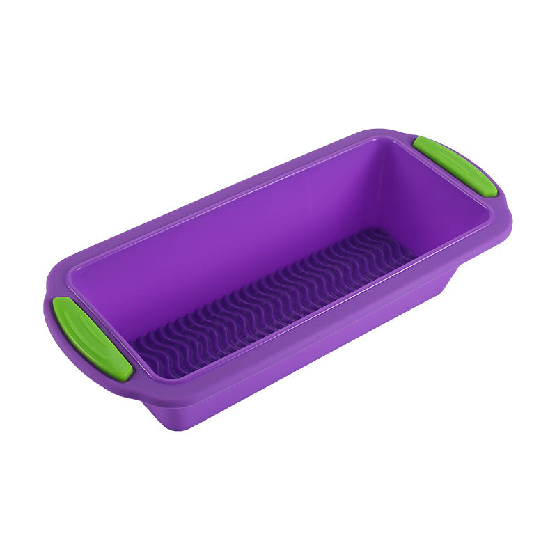 New arrivalin stock food grade silicone toast bread mold colorfuldiy cake mold toast mold