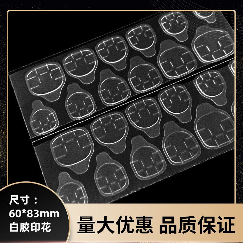 Wholesale professional nail art tool set - includes jelly glue materials, press-on nail kit, and complete finished product set