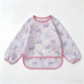 kidslong sleeveswaterproof smock eating bib infant anti-dirty clothing food supplement apron children's painting bib