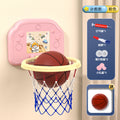Kids' hanging basketball hoop - indoor/outdoor, no drilling required, foldable, with scoring system and rings - perfect for kindergarten basketball games and toys