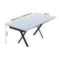Factory direct italian minimalist nordic rock slab dining table - extendable rectangular table for home and restaurant use