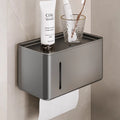 Bathroom toilet paper box punch-free wall-mounted classy paper towel box toilet paper storage rack toilet paper roll holder