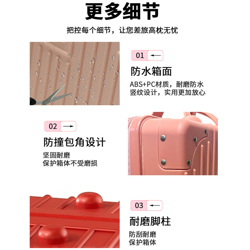 Household luggage storage box, special cosmetic case for makeup artist, storage area, portable going out large-capacity cosmetic bag