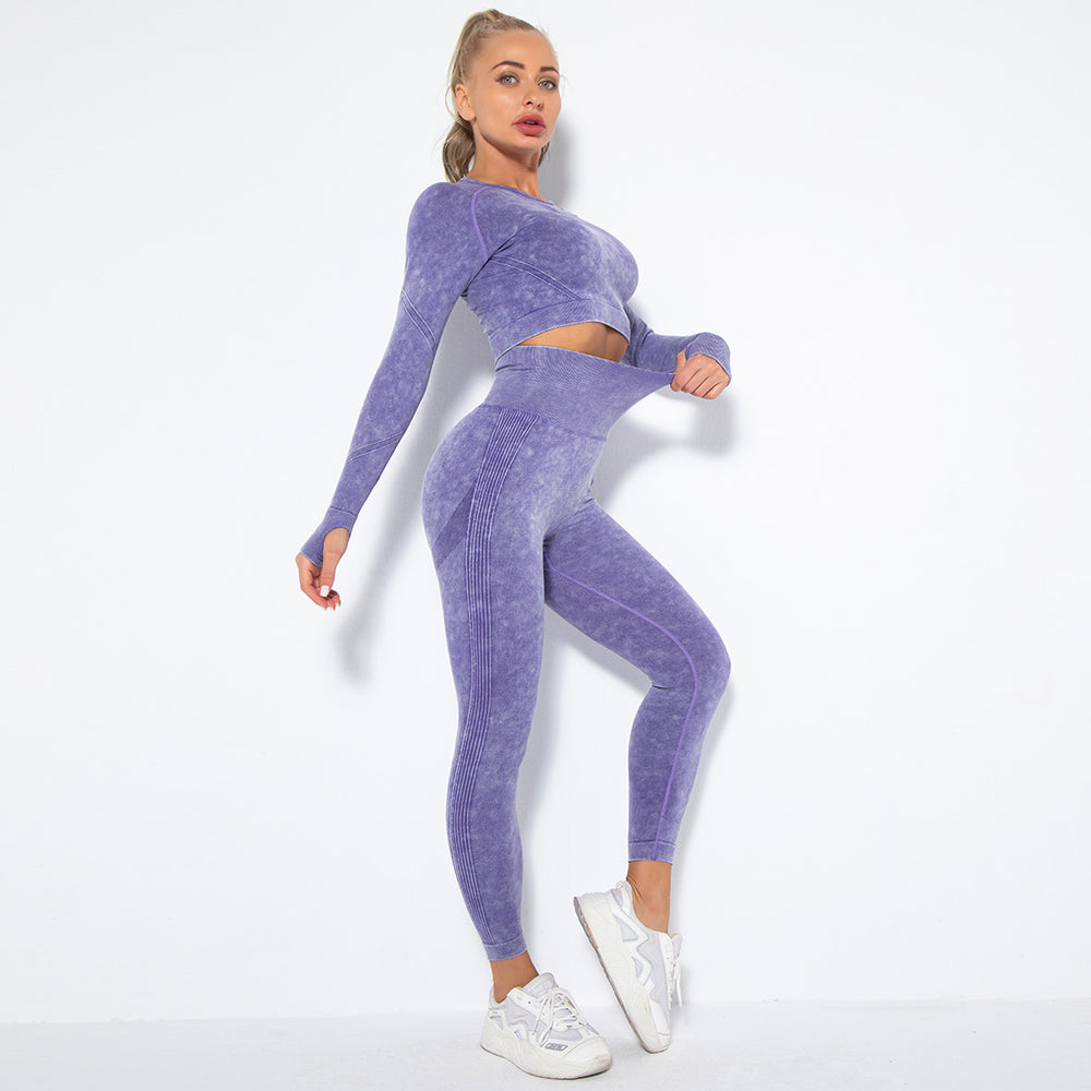 new arrival seamless washable smile yoga clothes suit outdoor sports fitness sexy butt yoga pants in stock