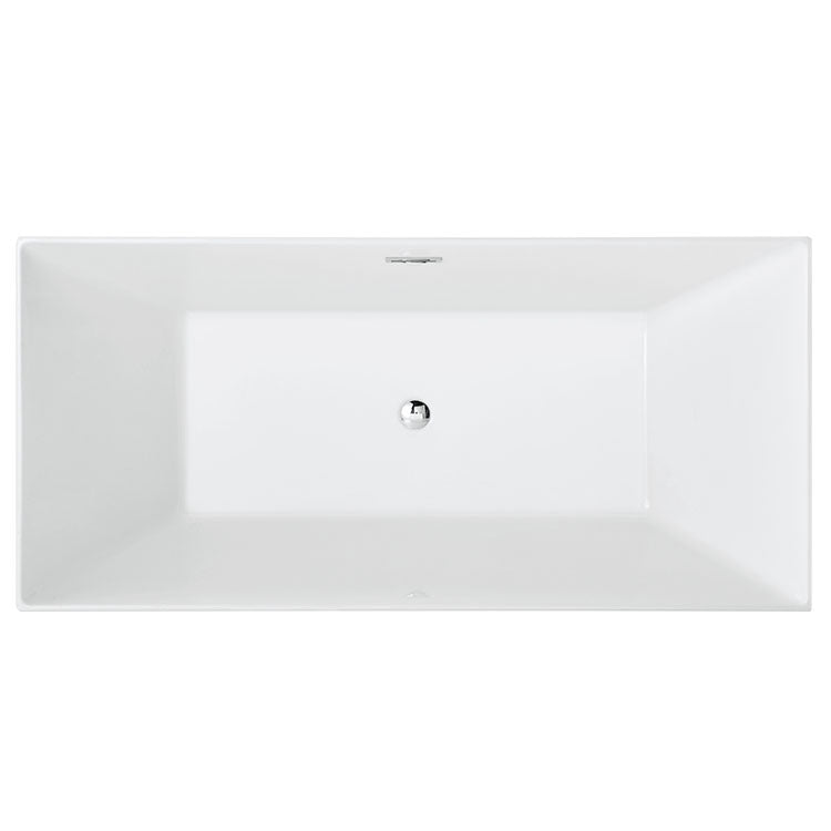 Sannora bathroom small household hotel B & B project rectangular acrylic independent integrated bathtub