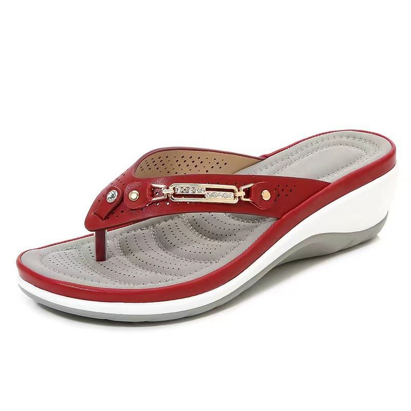 Amazon  flip-flops women's outwear  beach sandals summer cross-border casual plus size women's slippers