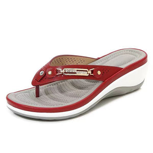 Amazon  flip-flops women's outwear  beach sandals summer cross-border casual plus size women's slippers
