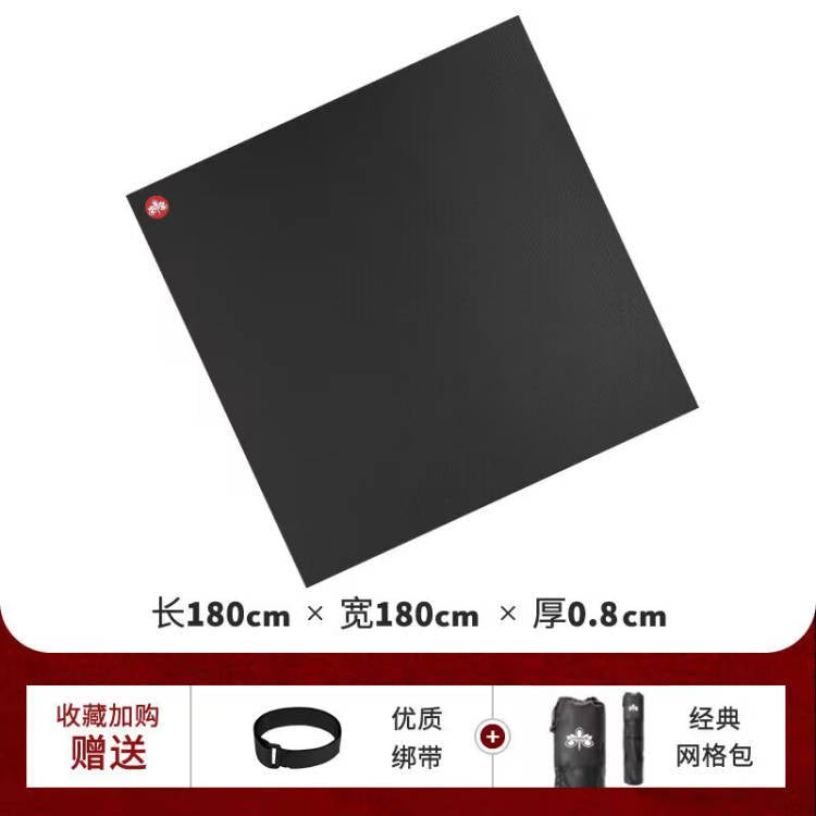 Gym double pvc large sports extra large fitness mat high density equipment mechanical shock absorbing mat sound insulationnon-slip
