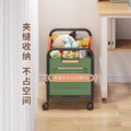 Storage basket under desk backpack organizer snack basket mobile toy storage cart office desk organizer