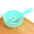 Lake blue small bowl + stirring stick