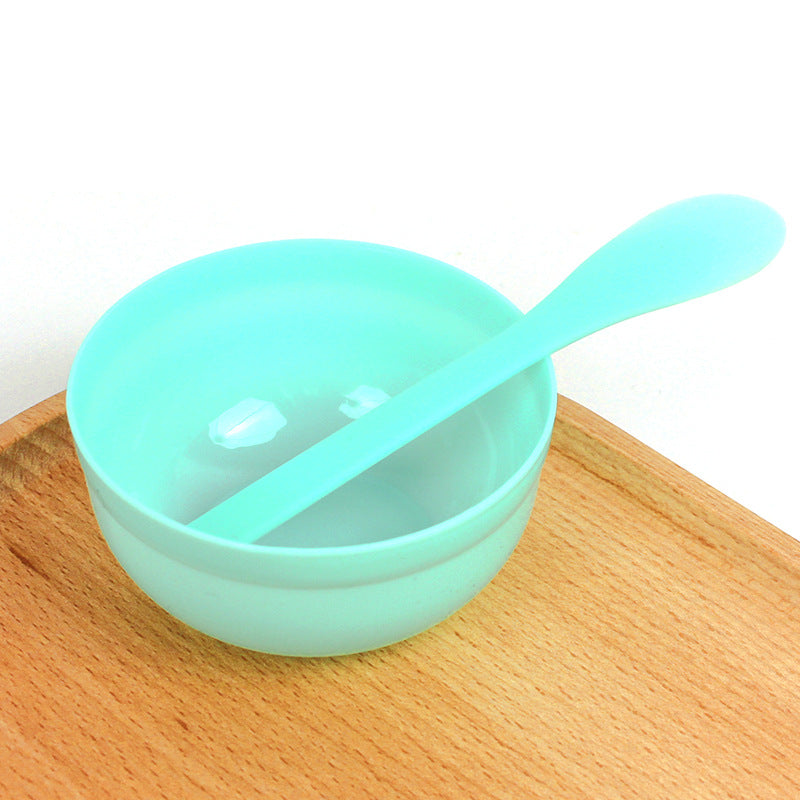 Beauty tools mask bowl mixing bowl spoon plastic bowl stirring stick mask scraper mask stick spa diy supplies
