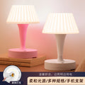 Integrated desk lamp & nightstand light - led bedside lamp for study, bedroom, baby feeding, eye protection, and sleep