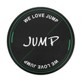 Professional shock-absorbing thickened round high-density pvc jump rope mat for sports, fitness, home use, jumping rope, and yoga