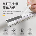 Library bookshelf dustproof curtain punch-free foldable door wardrobe bookcase blocking gauze curtain storage rack adhesive sliding door