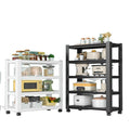 Kitchen storage rack - multi-tier organizer, carbon steel, multi-functional, freestanding, all-in-one shelf for home, sundries, and storage