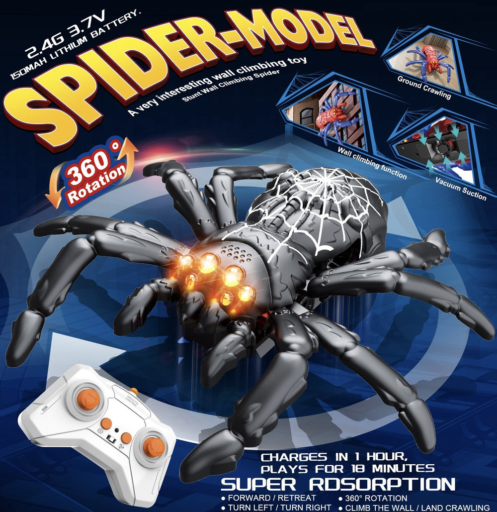 new product remote control wall-climbing spider lizard gecko kids electric intelligent simulation charging climbing toy wholesale