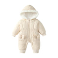 Baby winter clothing quilted jumpsuit type a cotton clothing  new arrival baby autumn and winter clothing outdoor clothing baby crawling clothing