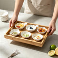 Ceramic handle pure white dipping dish cute small dish dish high value dipping dish vinegar dish hot pot seasoning dish flavor dish