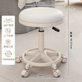 Beauty stool adjustable rotate pulley round stool backrest makeup chair dressing chair movable office chair hairdressing stool no