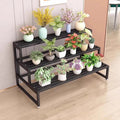 Flower stand outdoor courtyard balcony outdoor potted plant storage rack modern casual multi-layer floor-standing potted plant rack display rack