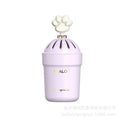 Gardenia scent car air freshener - premium solid perfume car fragrance diffuser