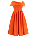 D622  cross-border european and american women's clothing summer off-the-shoulder sexy high-waisted maxi skirt party dress african dress