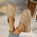 Exportplus size half slippers women's winter cotton shoes winternew arrivaloutwearheattech one-leg thick sole snow boots