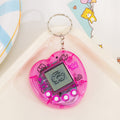hot-selling love pet machine kids game toys virtual pet keychain small gift pendant