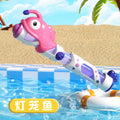 Kids' diy fireworks water gun air powered soft bullet 3-in-1 animal toy gun - new cross-border model